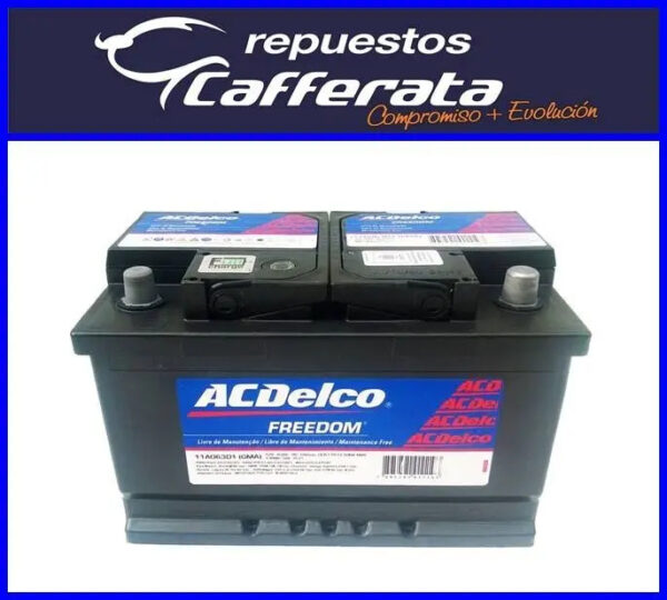 Bateria Ac Delco Gold 60 Amp.-(480x90) - (242x175x175) - Izq